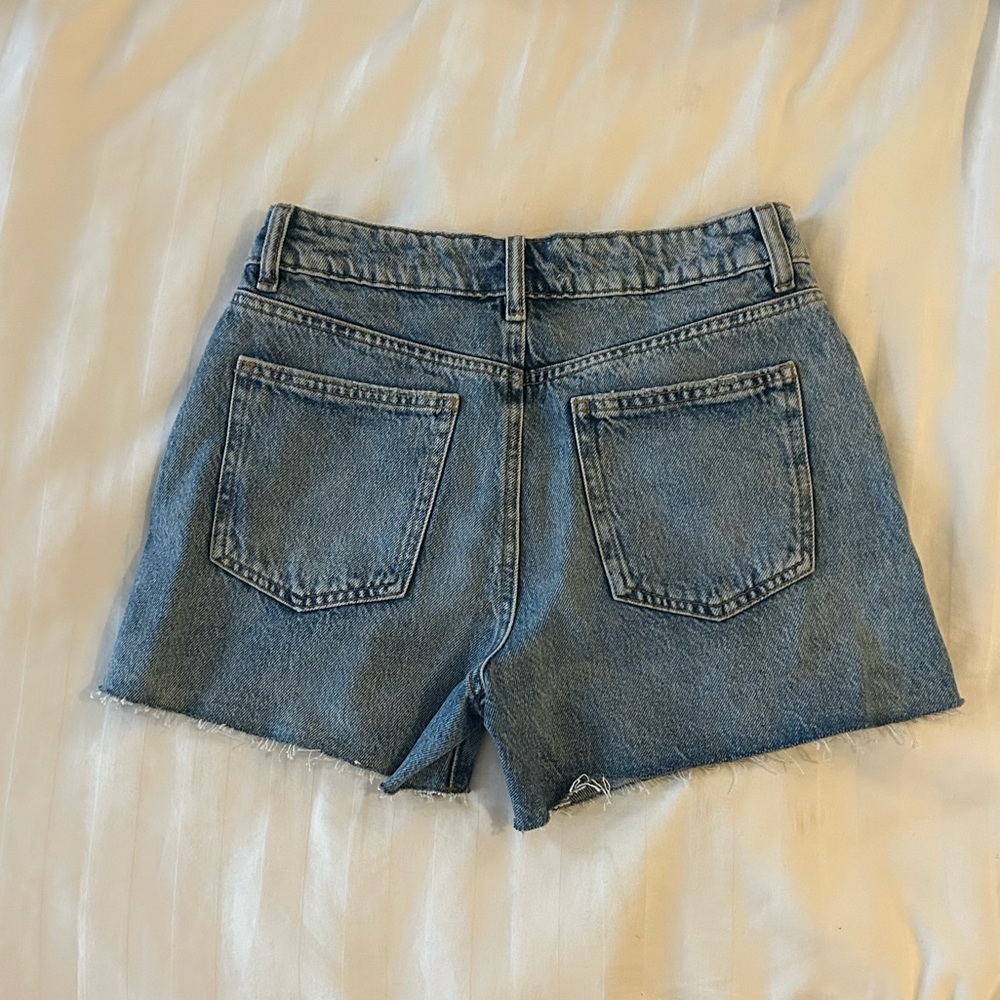 Garage Vintage Cut Off Short in Blue